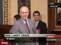 Larry Craig: Don't Jerk Us Around by the Gas Nozzle