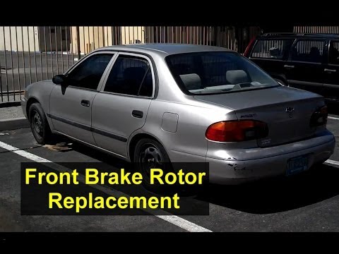 Brake rotor replacement, Geo Chevrolet Prizm – Auto Repair Series