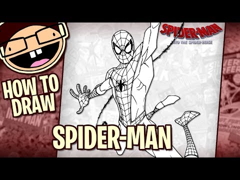 video-linktoworks-How to Draw SPIDER-MAN (Into the Spider-Verse) | Narrated ...