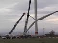 Cargo Crane Aerogeneradores, Montaje