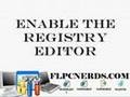 Re-enable the Registry Editor
