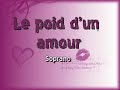 Le poid d\ Le poid d\