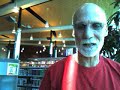 at the library