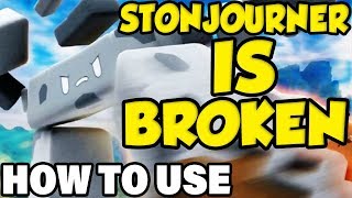 STONJOURNER IS THE MOST OP POKEMON NO ONE IS USING! Pokemon Sword and Shield Stonjourner Moveset by Verlisify