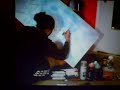 uhmmm so i had this saturday off so i went to jerrys artarama and bout a canvas 24 in x 48 in .. and i bout sum tubes of paint and sum sharpie paint markers.. and i drew the word express .. becasue i express myself through art so i felt like doing this word.. i spray painted the board first with montana black spray cans.. and the rest i used paint brushes .. and a sponge roller.. the video didint work.. so u guys wont get to see the whole process of me painting this .. next day i have off of work.. im gunna get another canvas , and paint again .. [[= . hope u guys like this though .. my fan page : www.facebook.com follow me on twitter: twitter.com valsadventures: www.youtube.com - fan page: www.facebook.com