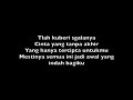 Tere - Awal Yang Indah (Lyric)