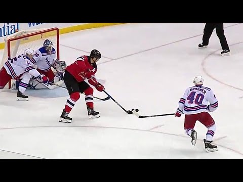 Video: Devils' Boyle goes upstairs with nasty spin-backhand