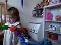 Early sign of autism- Spinning with beads