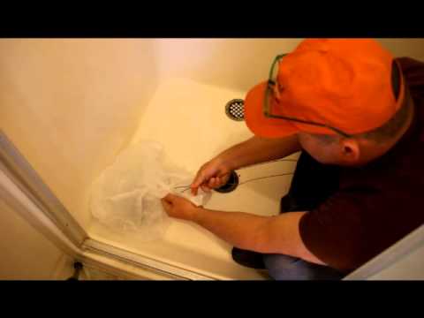 how to unclog slow shower drain