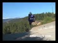 yamaha R1 Sportbike jump and gets huge air yamaha R1 Sportbike jump and gets huge air