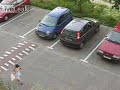 women getting out of parking