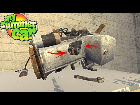 ABRI UM BURACO NO BLOCO DO MOTOR, PISTÃO QUEBROU! My Summer Car ABRI UM BURACO NO BLOCO DO MOTOR, PISTÃO QUEBROU! My Summer Car