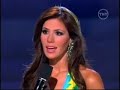 miss universe 2006: pregunta final