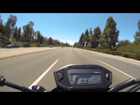 grom - Just picked up my Grom and this was my first little ride. Sorry for the shakiness, the bars were a bad place to mount the camera. No, I don't know what the w...