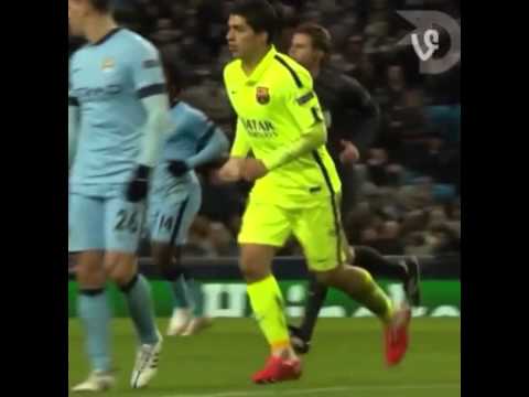 Did Luis Suarez Try To Bite MartÃn Demichelis? during 2-1 win over against Man City ?