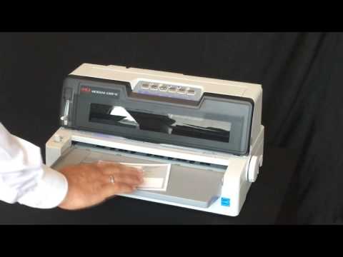 OKI ML-6300FB-SC der Nadeldrucker mit automatischer Dokumentausrichtung