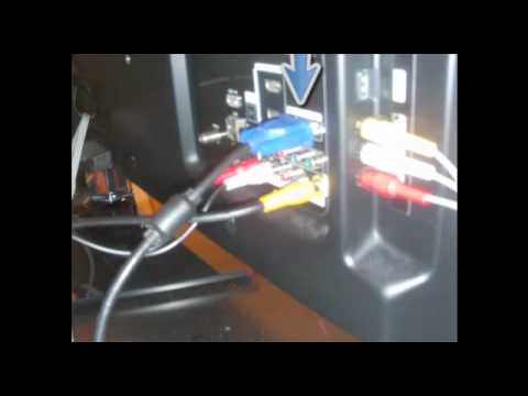 how to plug a laptop into a tv
