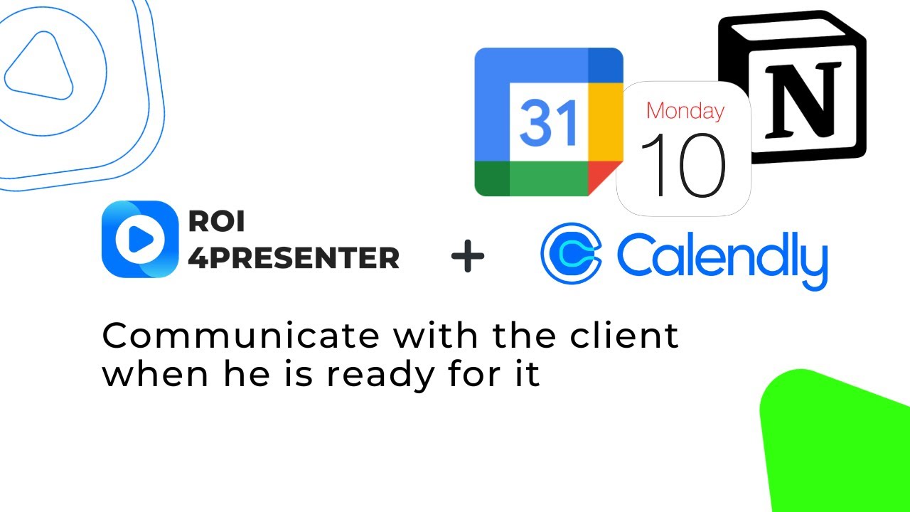 How to add a Calendar Link for the presentation
