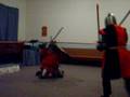 videos de Wyvern Cliffe fighter practice 10-29-2008,Willum vs.Tristram