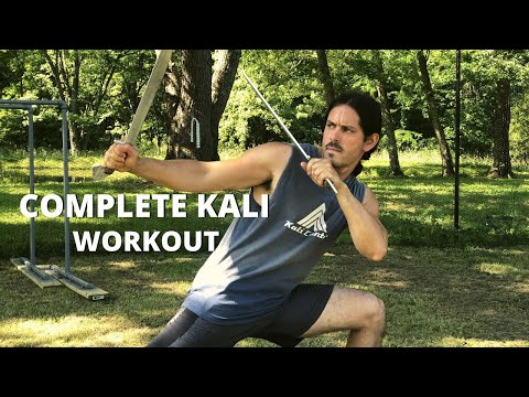 COMPLETE Kali Escrima Workout - Follow Along
