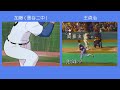 キャプテン(アニメ)の登場人物とプロ野球選手の比較 ちばあきお