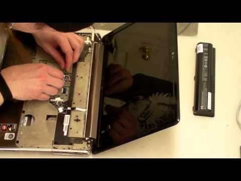 how to open hp laptop