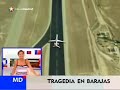 Simulación accidente avión en Barajas