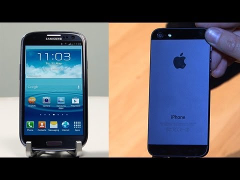 Apple iPhone 5 vs Samsung Galaxy S3