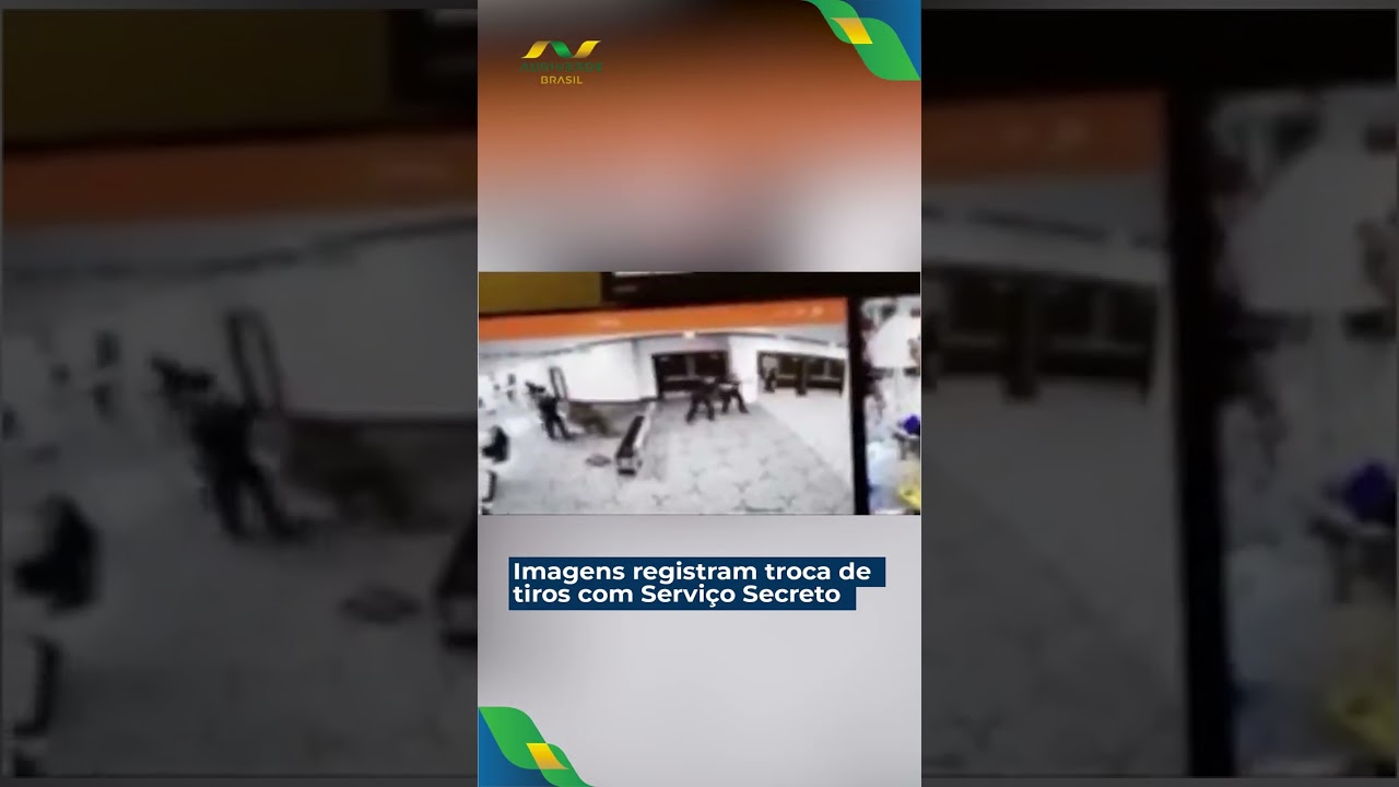 Imagens registram troca de tiros com Serviço Secreto