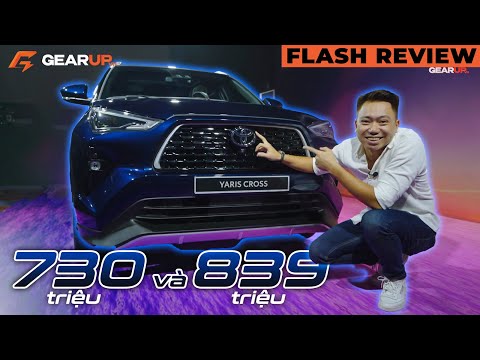 Toyota Yaris Cross 2023 giá 730 và 838 triệu: bản nào cũng… đụng CX-5 | GearUp Flash Review