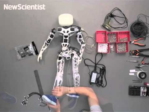 First 3D-printed, open-source humanoid robot
