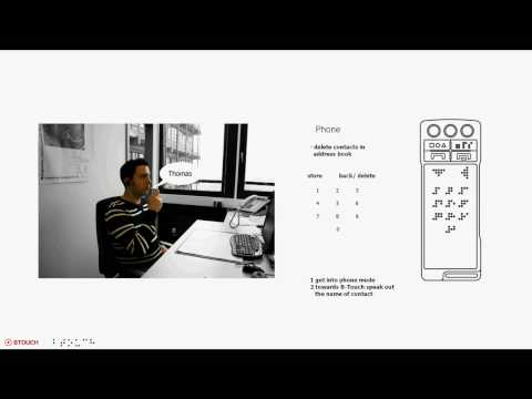 multifunctional cellphone for blinds