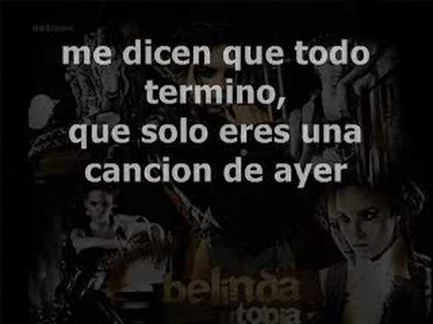 Belinda - Bella Traicion Lyrics