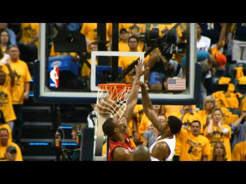 Paul George Dunk on Chris Bosh in Slow Motion