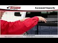 Access Limited Edition Roll-Up Tonneau Cover (Part Number: 27029) Access Limited Edition Roll-Up Tonneau Cover - JT w/ Trail Rail