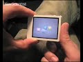 Video from the New Scientist http://www.newscientist.com/article/dn16295-fat-fingers-no-problem-with-seethrough-touchscreen-.html?DCMP=OTC-rss&nsref=online-news The key to touch-enabling very small devices is to use touch on the device backside. In order to study this, the authors have created the 2.4