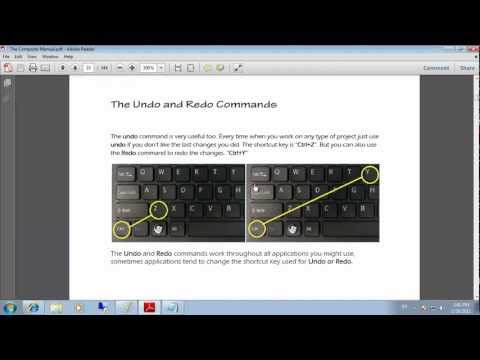 how to redo a control z