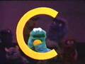 Cookie Monster - Letter C