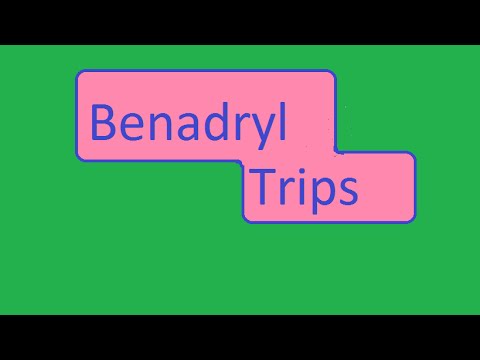 how to trip off benadryl