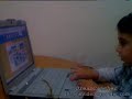 Yisrael playing online at PBS Kids    