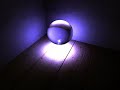 Povray(Megapov) Test Glow Sphere