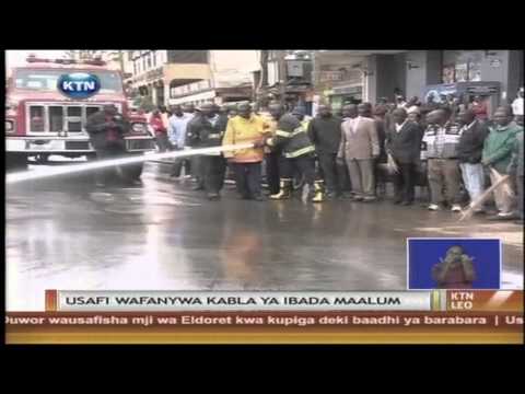 Wafuasi wa Nabii Owuor wapiga deki barabarani Wafuasi wa Nabii Owuor wapiga deki barabarani