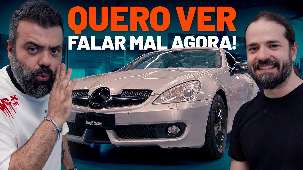 ENTREGAMOS a Mercedes SLK do IGOR 3K! Estava muito ruim? @FlowPodcast