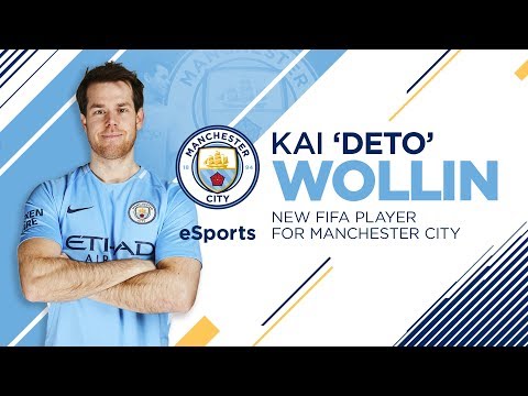 Video: KAI 'DETO' WOLLIN SIGNS FOR MANCHESTER CITY ESPORTS! | World Champion FIFA player joins City!