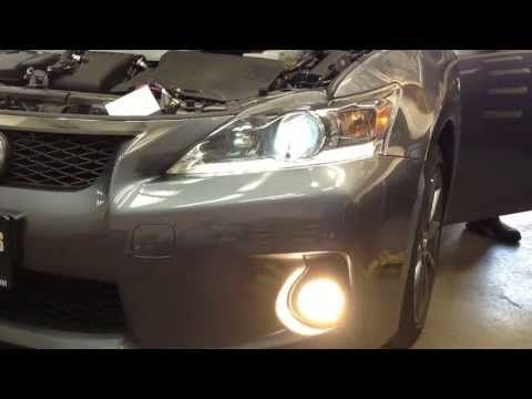 How To Install Replace Lexus CT200H HID Headlights