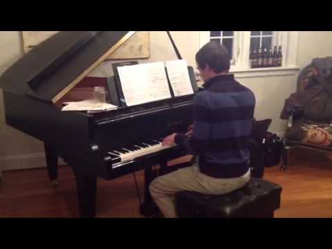 Koleman home for break - after dinner entertainment