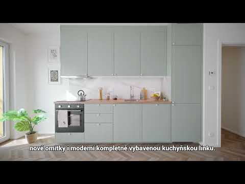 Video Světlá novostavba 3+kk se dvěma balkony jen pár minut od Letňan