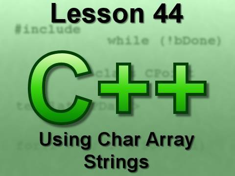 how to fill char array in c