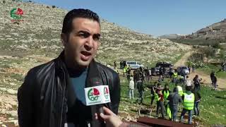 260   إحياء يوم الشجرة في بيت واد فوكين بفلسطين المحتلة