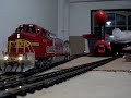 SD40-2 BLI Blue Line y DASH 8-40CW ATLAS GOLD en Maniobras